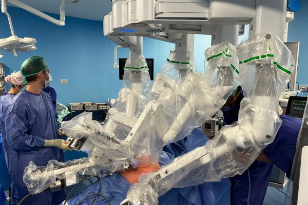 Preparación para una cirugía robótica